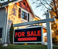 House For Sale Sign